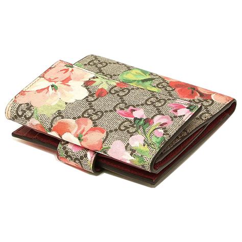 gucci blooms french flap wallet|Gucci zippy wallet.